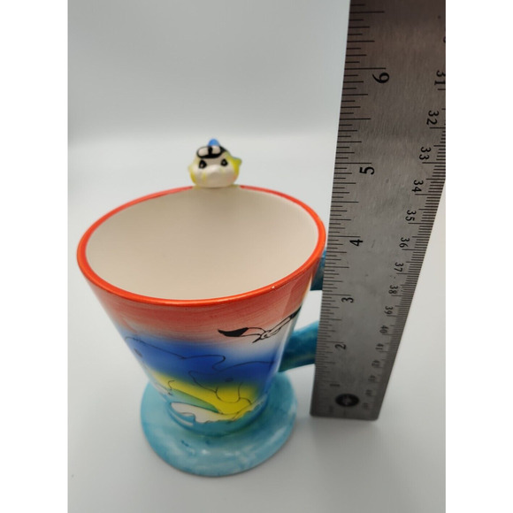 Casa Nova 3D Mug Features: Dolphins-‎ painted unique - Picture 5 of 5